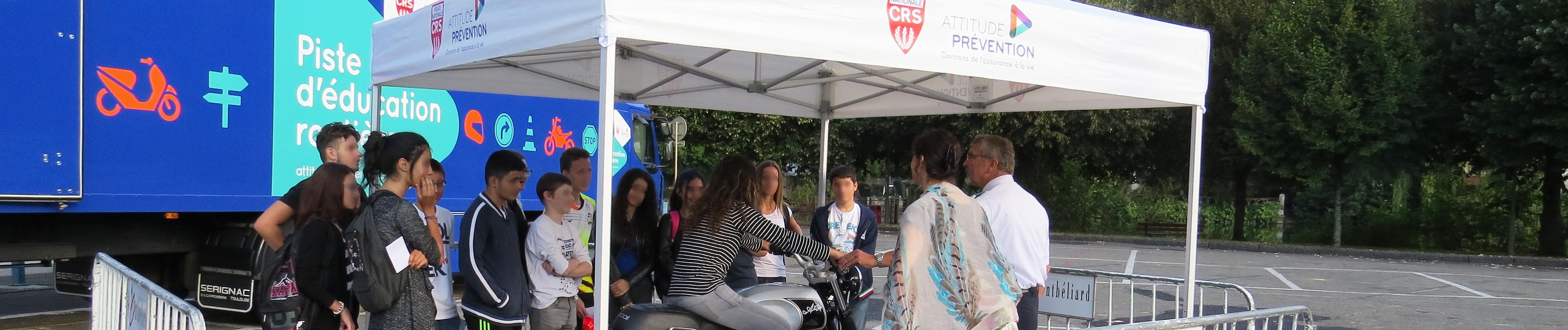 Initiation au deux-roues : les jeunes en piste pour la sécurité à Grenoble (38), du 6 au 9 juin
