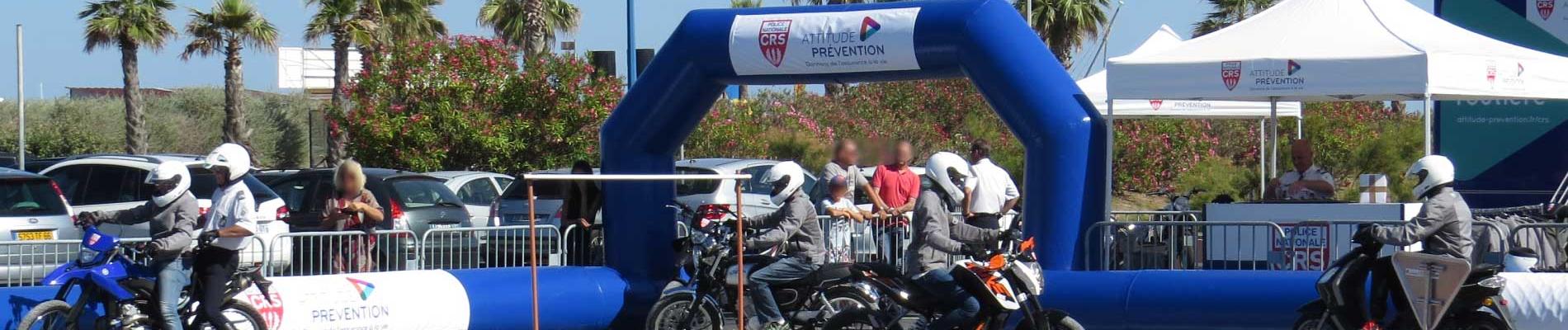 Initiation au deux-roues : les jeunes en piste pour la sécurité à Saint-Pierre-la-Mer (11), du 23 au 26 juillet
